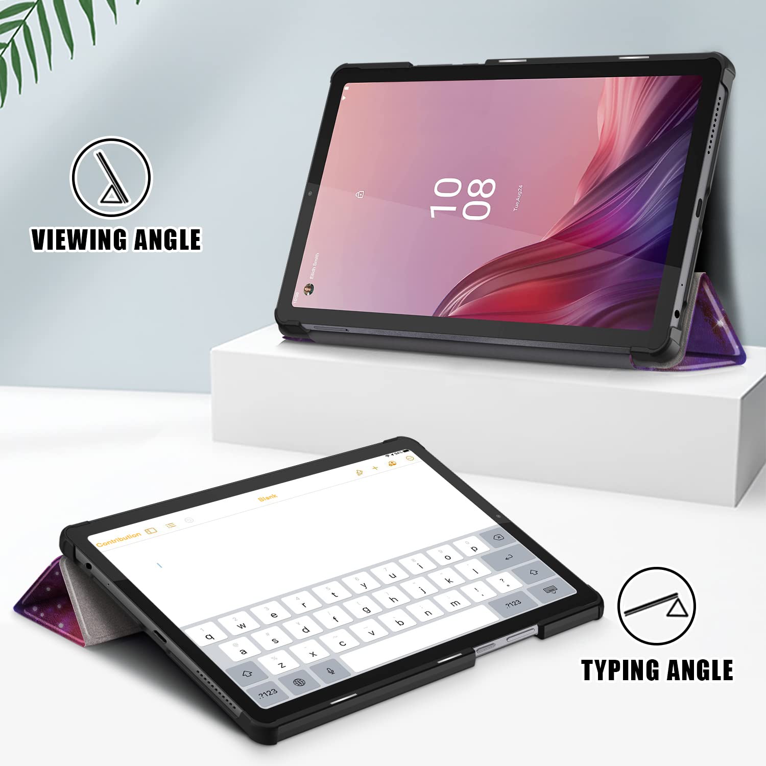 Custodia in pelle PU per Lenovo Tab M9 2023