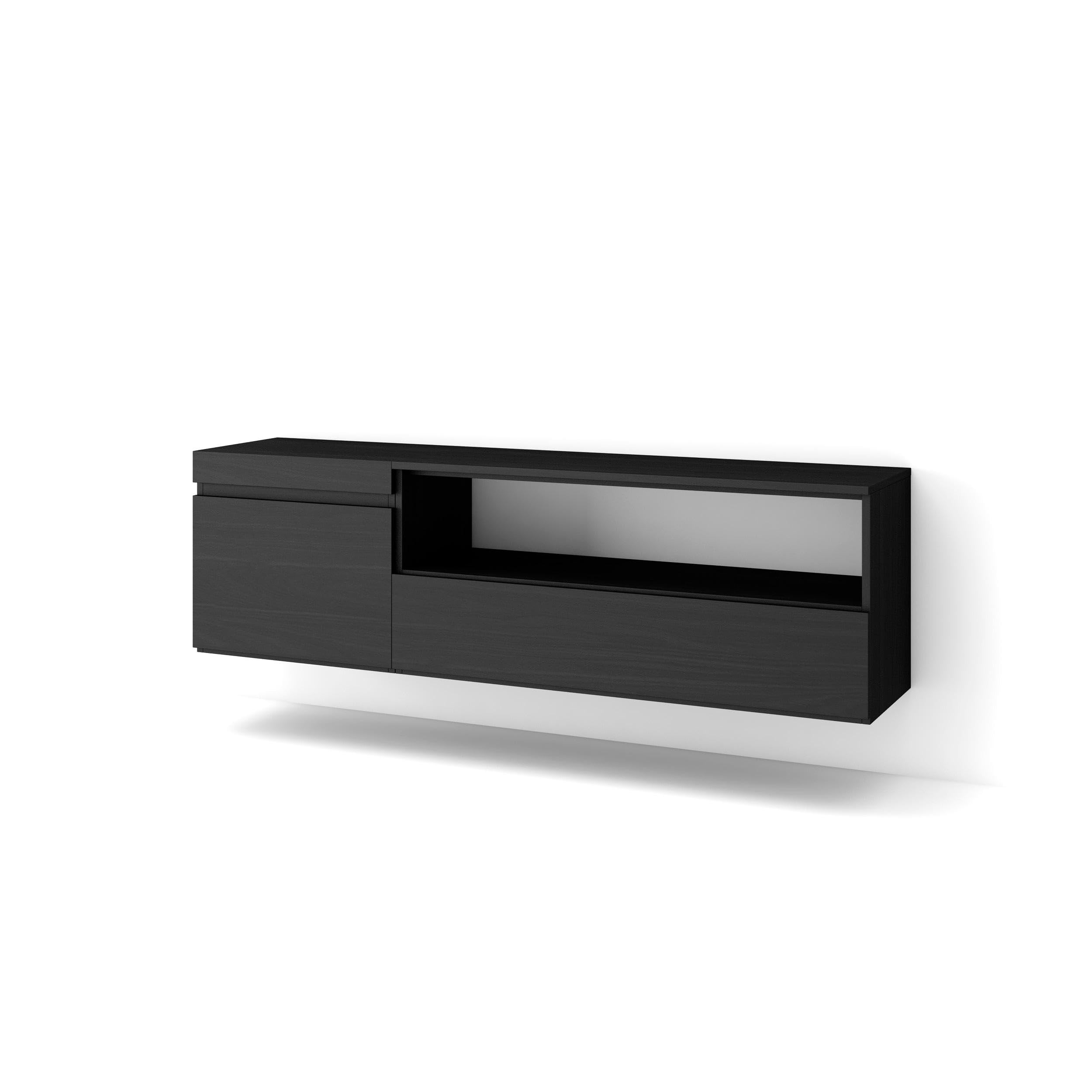 Meuble TV moderne de 150cm pour créer un coin cinéma suspendu chez soi