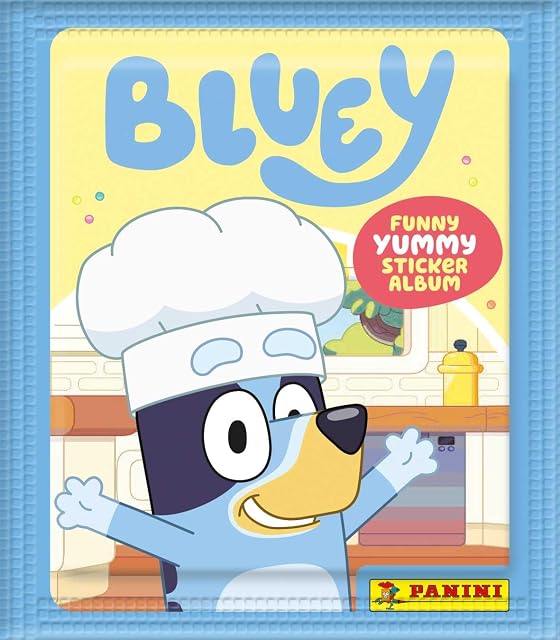 Foto 2 de 8 de Panini Bluey Funny Yummy - Colección de calcomanías - 36 paquetes