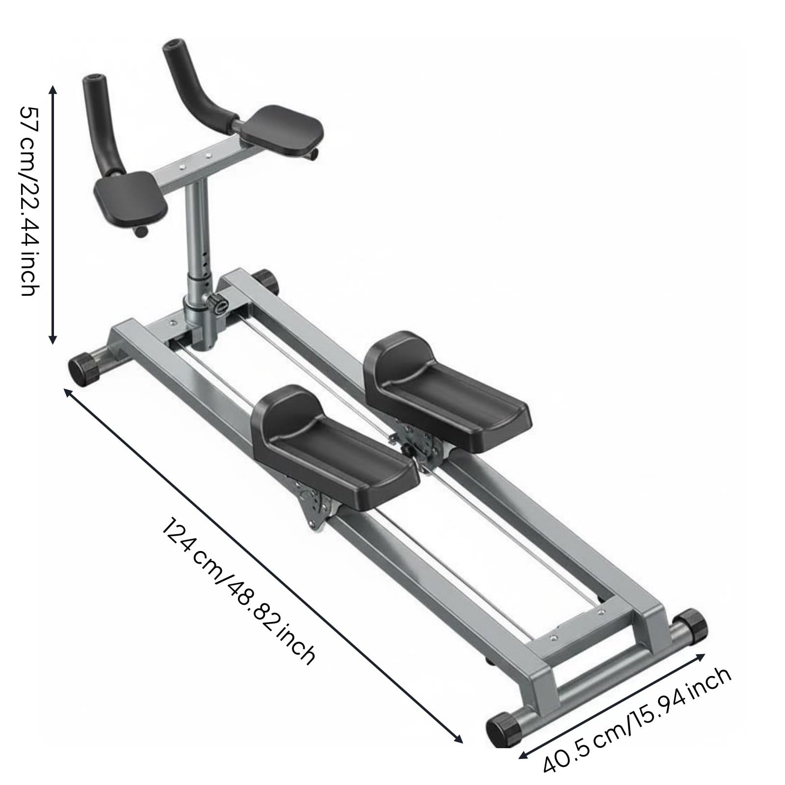 Arrampicatore Indoor Macchina Fitness Attrezzo Palestra Domestico Climber Cardio Allenamento Continuo Basso Impatto Struttura Stabile Acciaio
