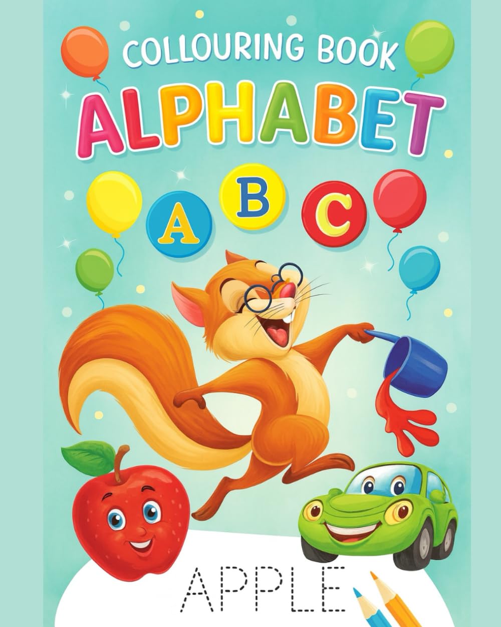 Alphabets Book: Fun Early Learning Activity to Boost Vocabulary, Creativity & Motor Skills | Perfect for Toddlers & Preschoolers