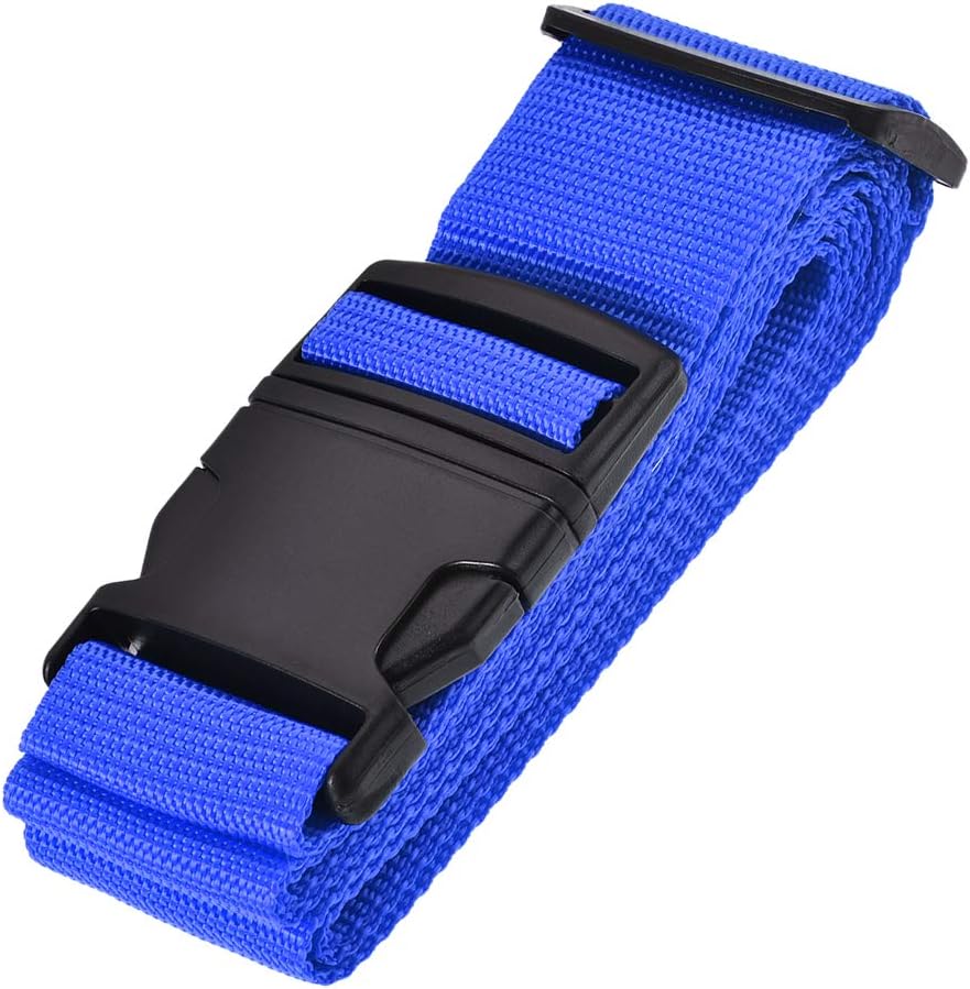 uxcell Luggage Strap Suitcase Belt with Buckle Label
