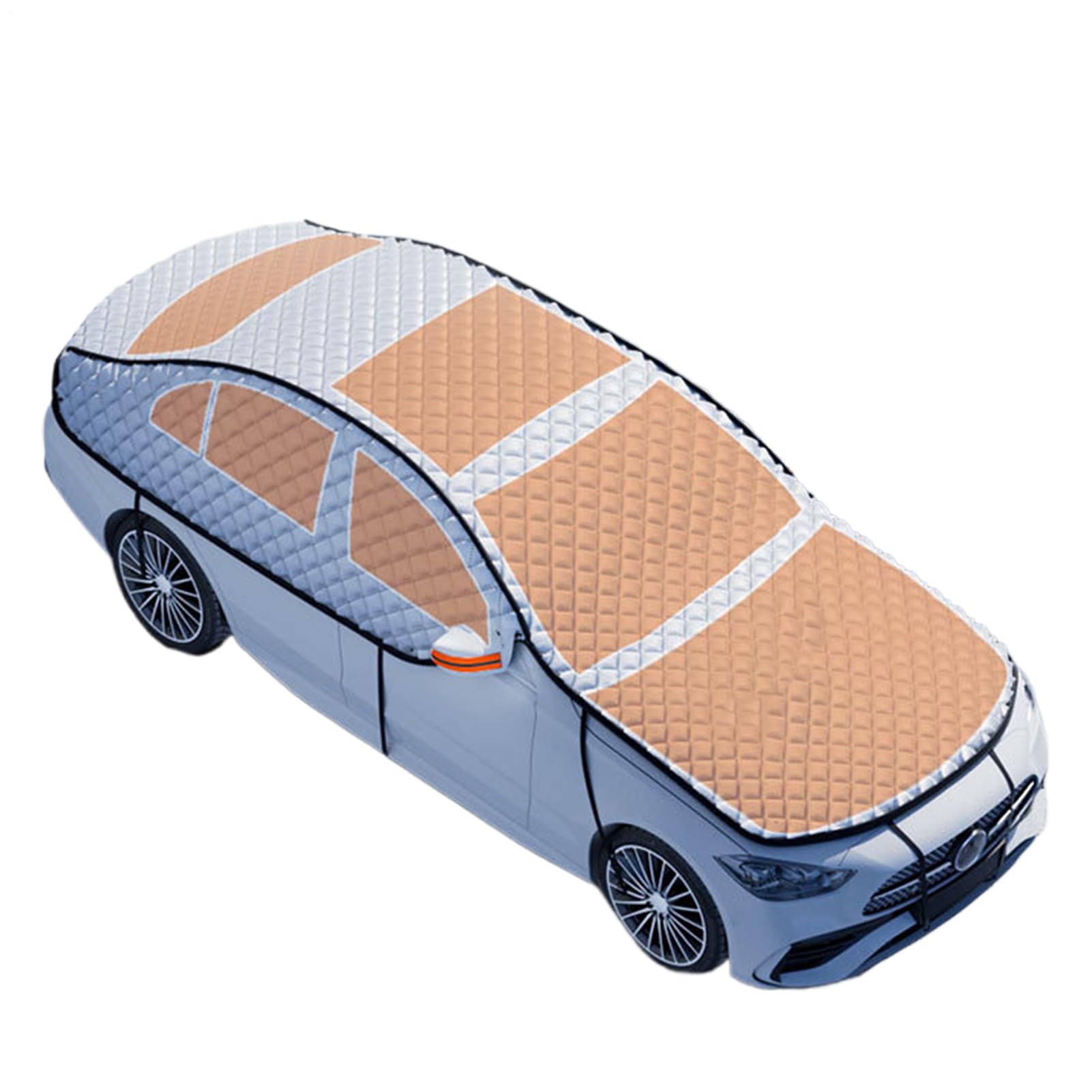 Copertura per Auto da Neve Scudo Impermeabile con Protezione UV | Copertura Invernale Auto Antigelo Con Protezione Completa Per Esterno Clima Freddo Camion Furgone Viaggio Privacy Parcheggio