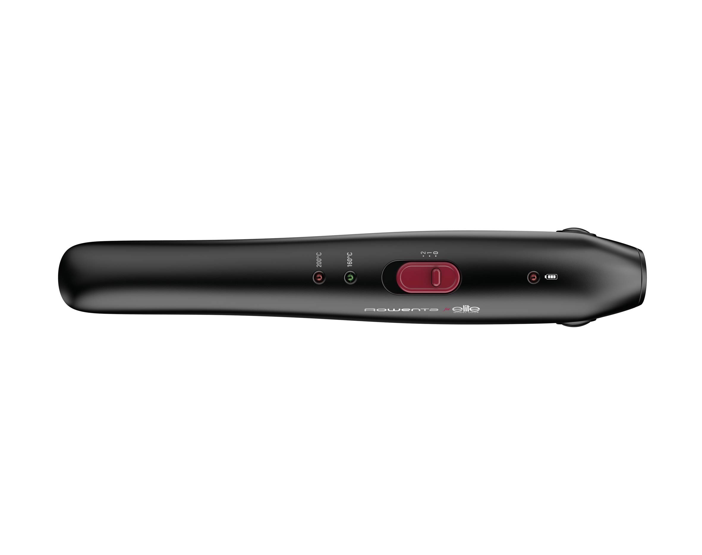 Rowenta - SF1312F0 - Fer à lisser avec plaques céramiques, lisseur de cheveux et batterie portable, fonctionnement sans fil, avec 25 min d'autonomie, jusqu'à 200 °C