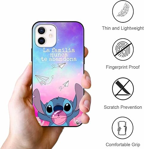 Miniatura 5 de Paquete de 3 bonitas fundas de teléfono de dibujos animados para iPhone 11 de 6.1 pulgadas, diseño estético de personajes de anime Kawaii, para