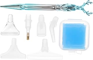 VILLFUL 1 Conjunto De Ferramentas Caneta De Perfuração De Diamante Caneta De Colheita De Arte De Unhas Suprimentos De Desenho De Diamante Caneta De Broca De Diamante Caneta De Cola