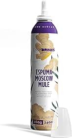 Easy Drinks - Spray de Espuma de Gengibre Zero (Moscow Mule)