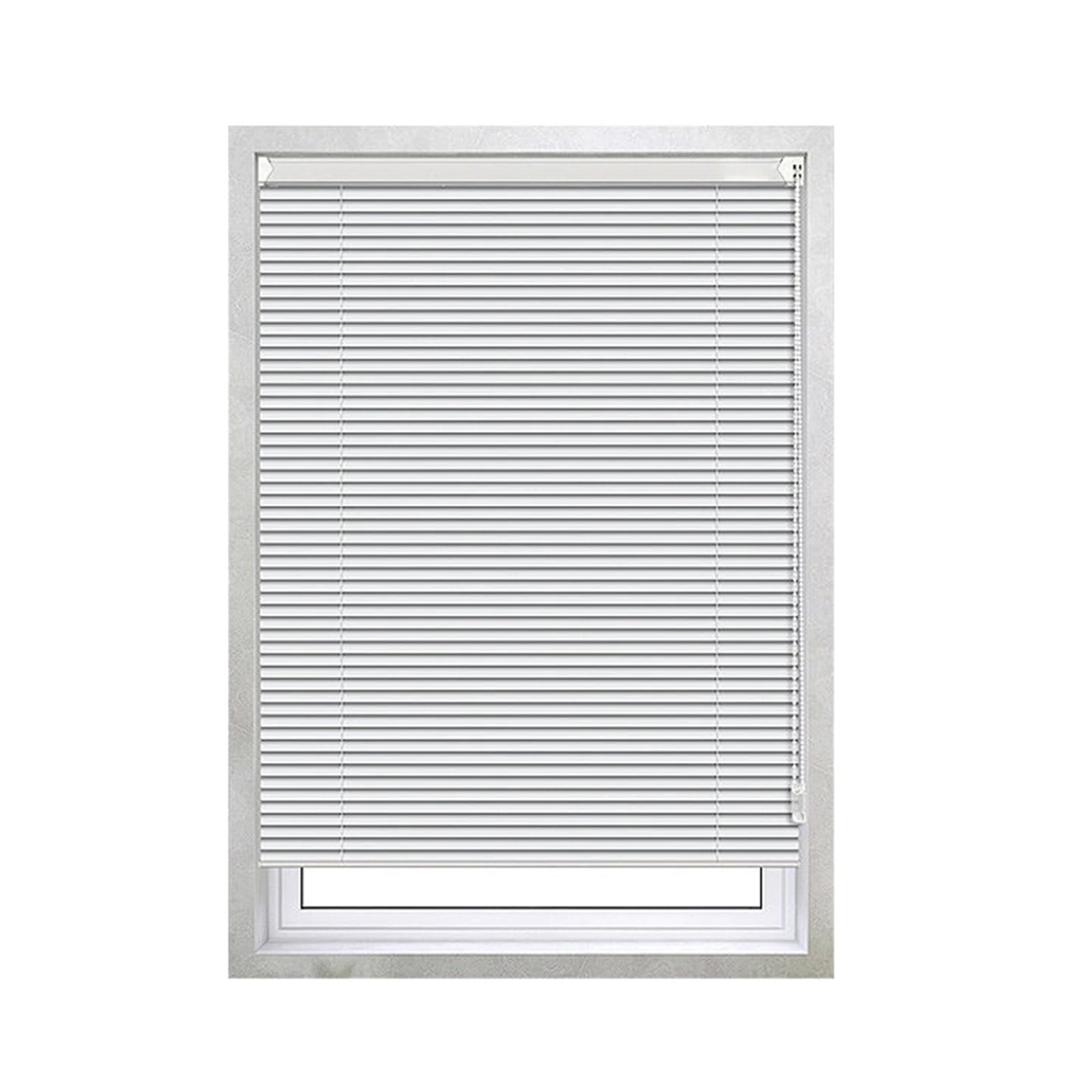 Store Vénitien en Aluminium,Store Occultants Horizontaux 25mm,Métal Volets de Rideau D'intimité,Protection Solaire et Brise-Vue,Personnalisée,Largeur × Hauteur (90cm x 130cm)
