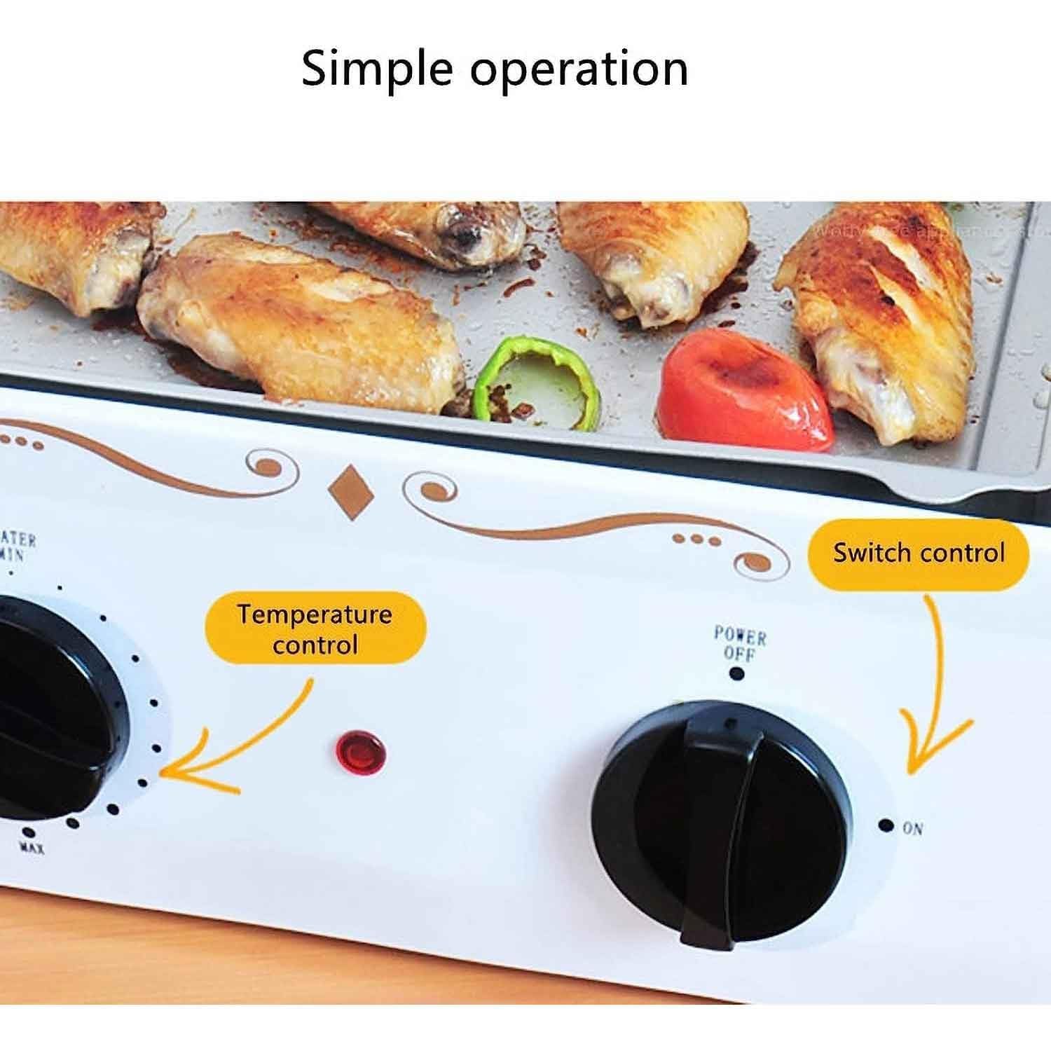 Hot Dog Machine - Máquina para perros calientes con control de temperatura de 10 engranajes con rodillo de aislamiento, capacidad para 8 perros calientes de tamaño regular, ideal para rollos de huevo