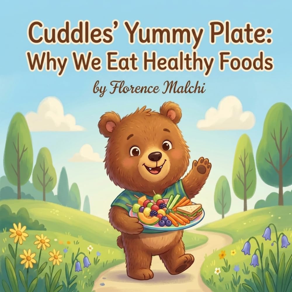 Cuddles' Yummy Plate: Why We Eat Healthy Foods: A Fun and Educational Children's Book About Nutrition, the Four Food Groups, and Growing Strong: 6 (Healthy Habits with Cuddles)