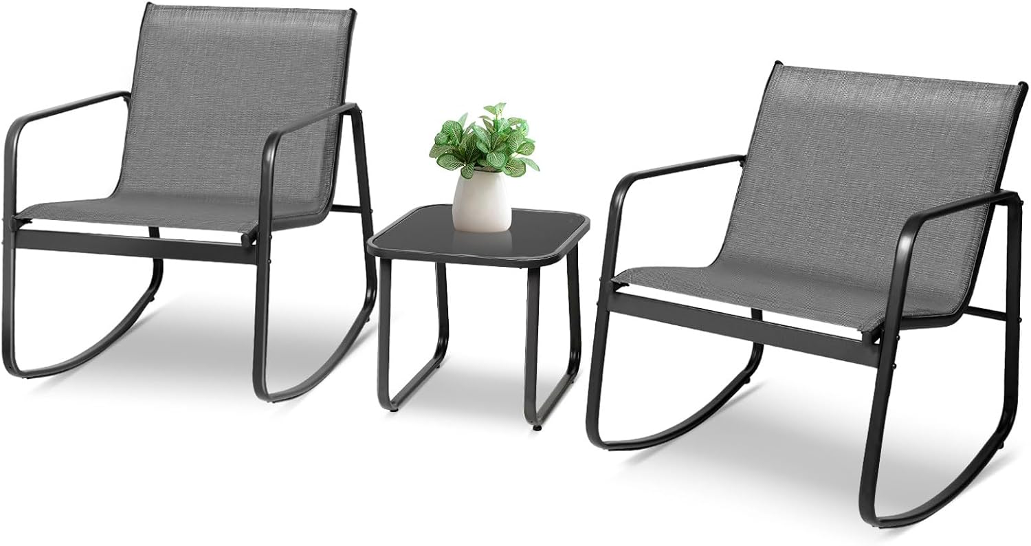 Oakmont 3 Pieces Patio Furniture Set Outdoor Wicker