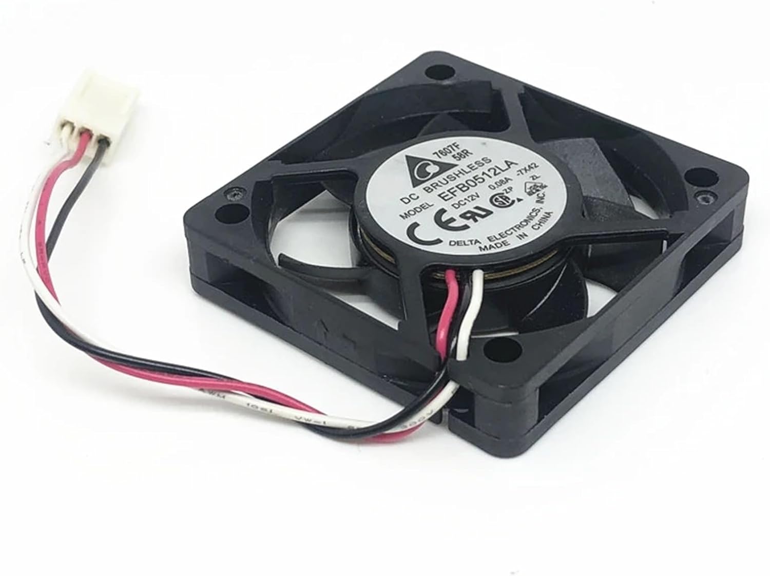 EFB0512LA 5010 50MM 50 * 50 * 10MM Fan for Graphics Card Bridge chip Cooling Fan 12V 0.08A with 3pin