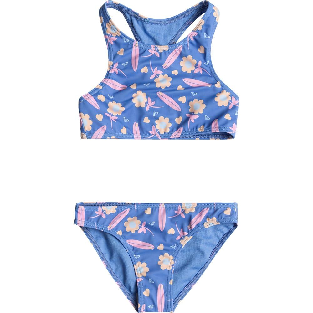 Roxy Lorem - Conjunto de Bikini Crop Top para Chicas 2-7 ERLX203197.