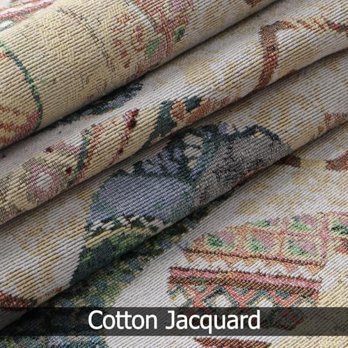 Image of HOKIPO Cotton Jacquard Dining Table 6 Seater Runner, 12x52 Inches (NEW-IN-531-D3)