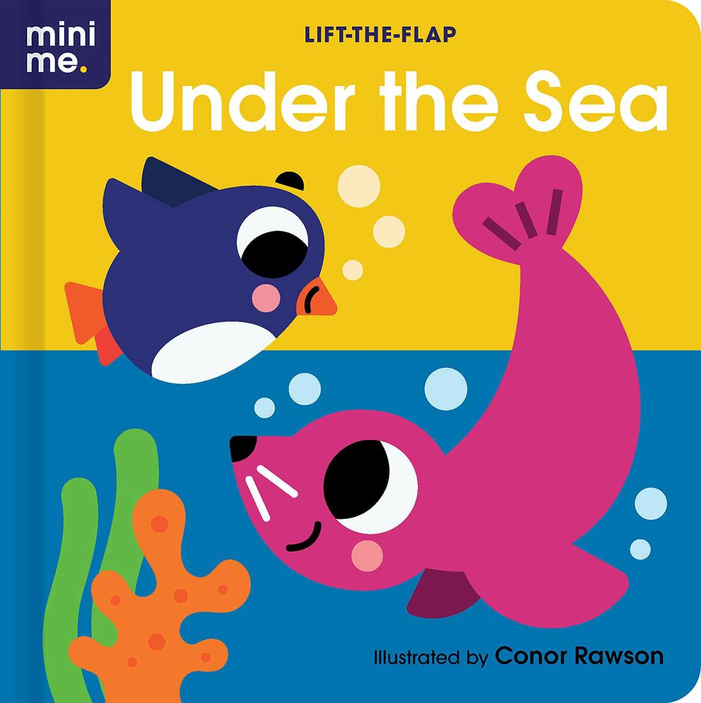Under the Sea: Lift-The-Flap Board Book (Mini Me)