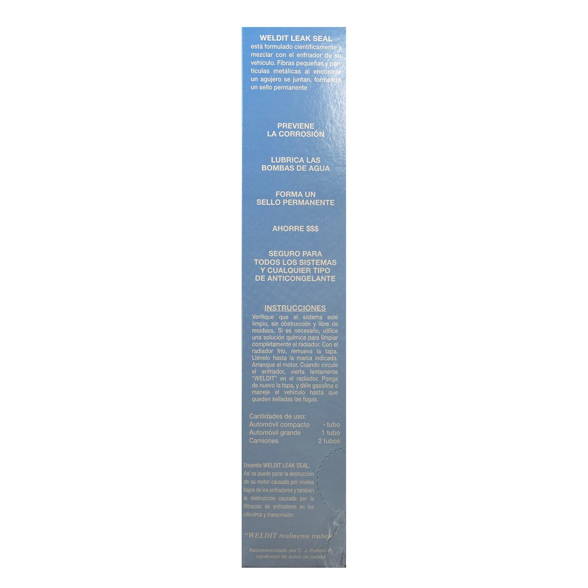 Sherco-Auto WELDIT WS-1P Radiator Cooling System Stop Leak Sealer 20 Grams - USA Made - 24 Vials
