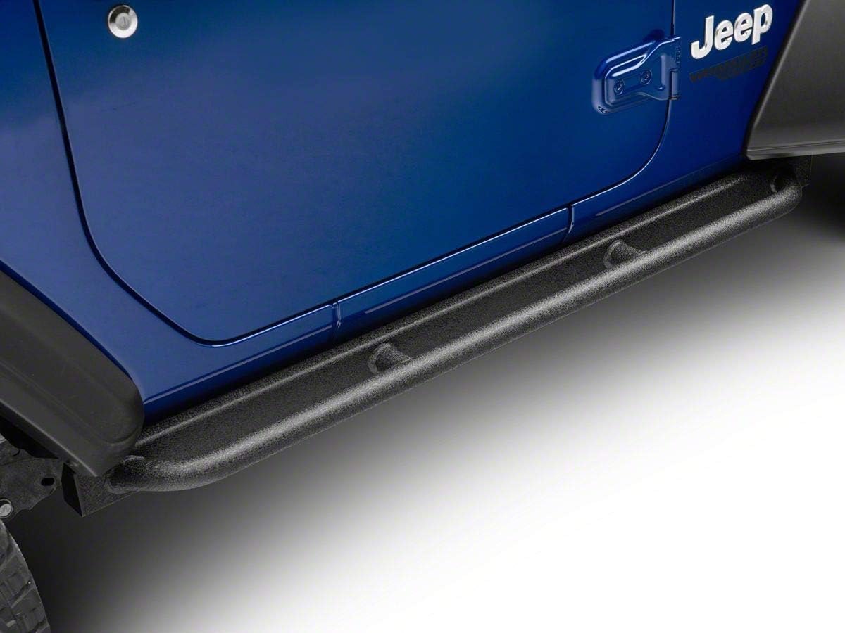 Barricade Enhanced Rubi Rails; Textured Black Compatible with 18-23 Jeep Wrangler JL 2-Door