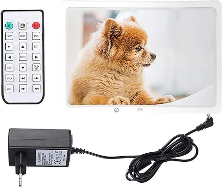 Yctze 154 Zoll Digitalfotorahmen mit Bewegungserkennung und FernbedienungWeiAY Yctze 154 Zoll Digitalfotorahmen mit Bewegungserkennung und FernbedienungWeiAY