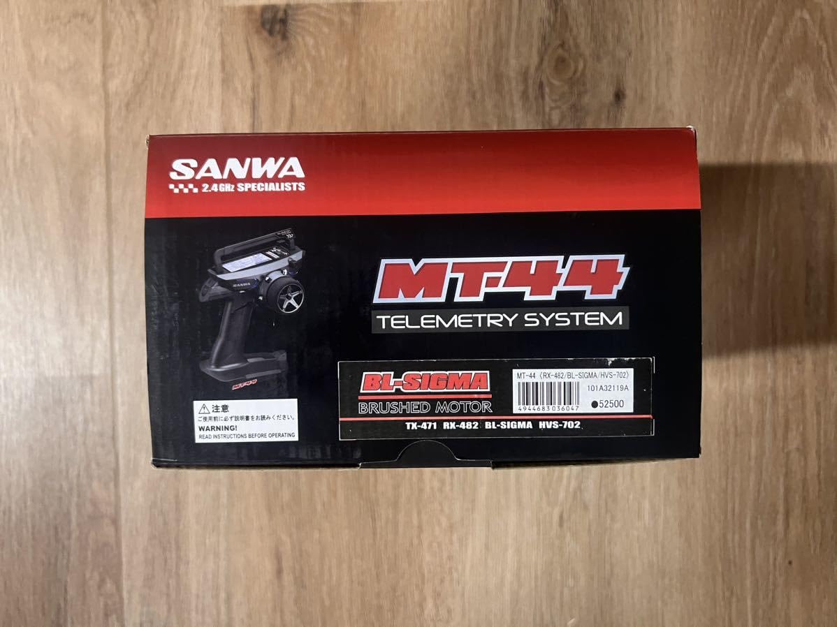 サンワ　プロポ mt44 受信機 rx482 セット Amazon | 未使用/SANWA MT-44 送信機受信機アンプサーボセット RX-482