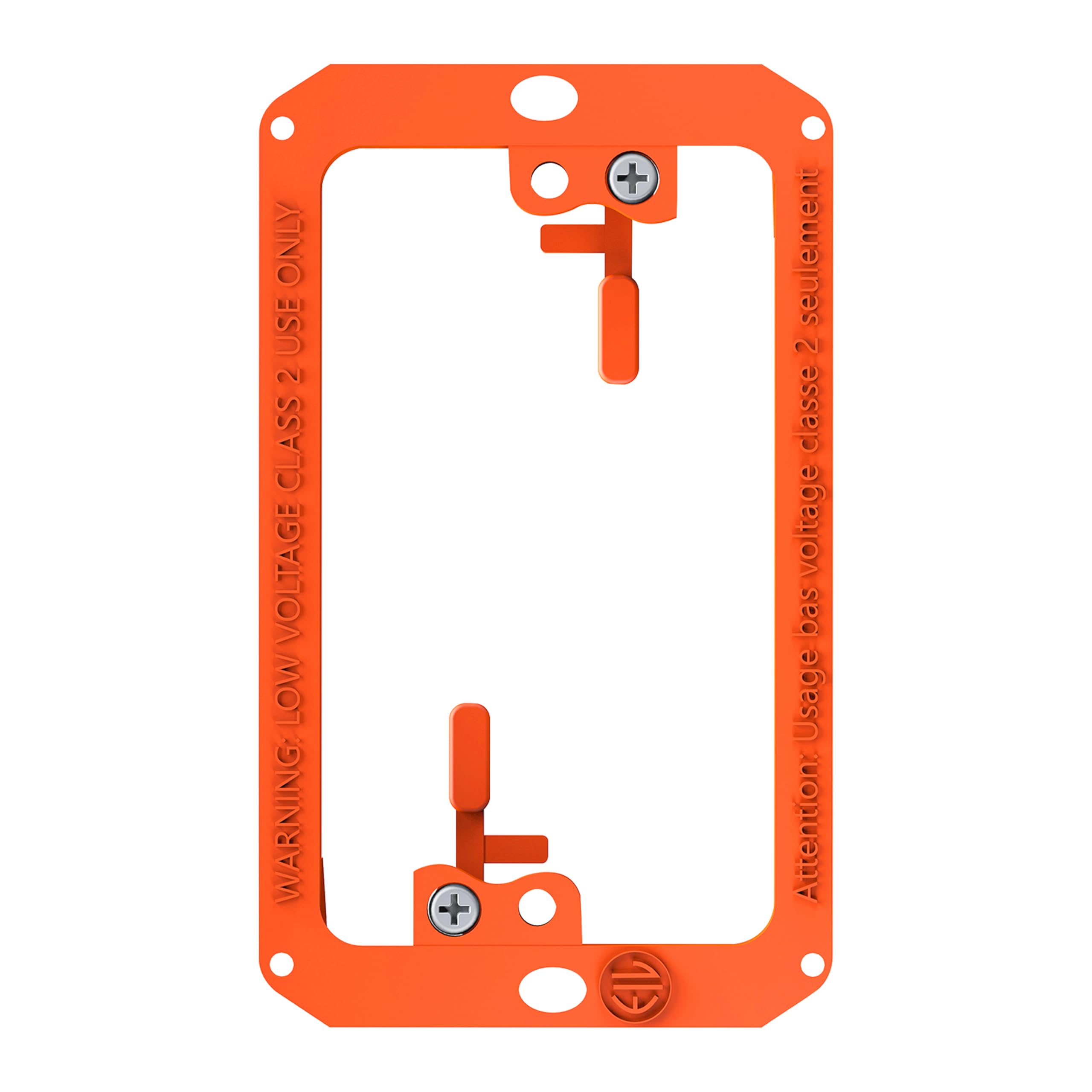 WALLアクセサリー BWP Low Voltage Mounting Bracket 1 Gang, 1 Pack for Single Gang