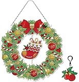 【Garland Größe】 ca. 25 * 25cm /, Aus PVC Material, sehr geeignet zum Aufhängen des Hauses herum.