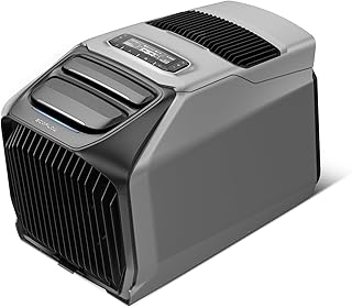 EF ECOFLOW WAVE 3 Portable Air Conditioner, 1800W/6100 BTU Cooling and 2000W/6800 BTU Heating, 1000W Fast Charging in 75 mins, 8H Wireless Running, APP Control, for Camping, Vanlife, RVs