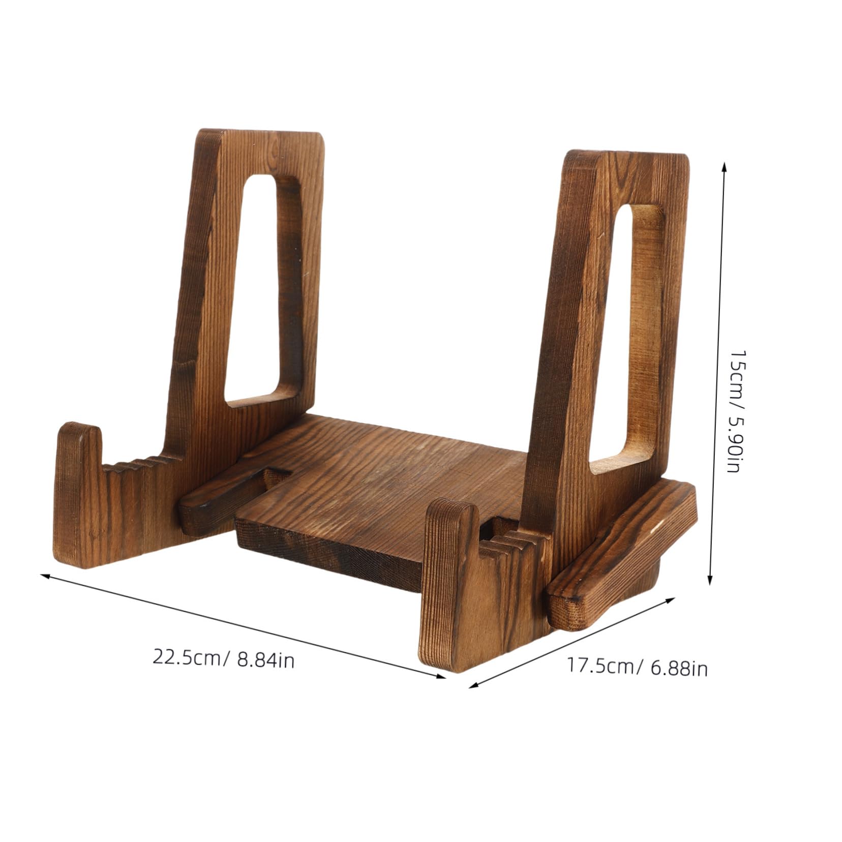 ABOOFAN Recipe Book Stand Practical Reading Stand for Kitchen Cooking Book Holder for Cookbook and Recipe Display Rustic Home Decor