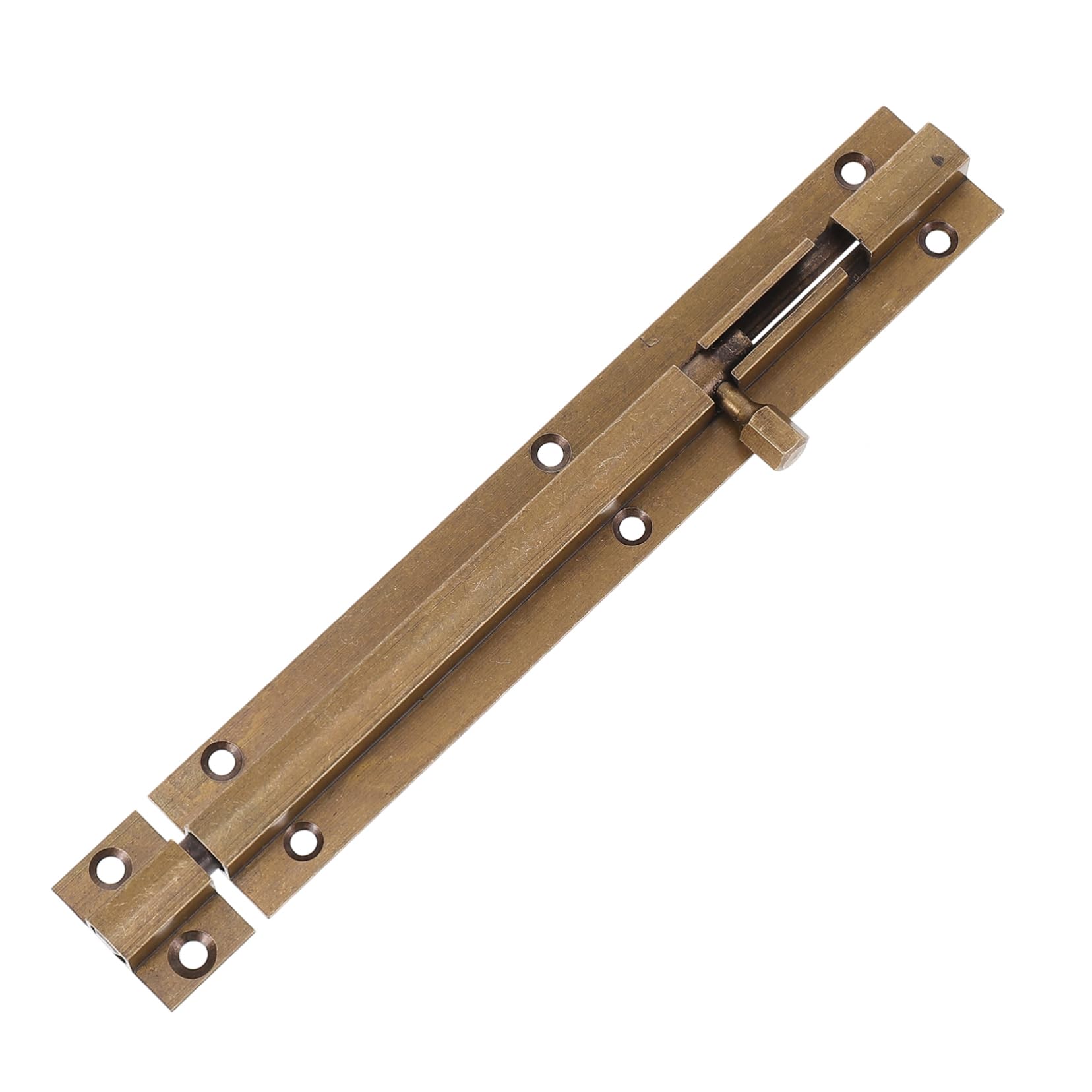 OSALADI 3pezzi Serratura Scorrevole Rame Antico Chiusura Per Porte e Finestre Sicurezza Per Interni Ed Esterni Design Elegante e Resistente Facile Installazione e Massima Durata