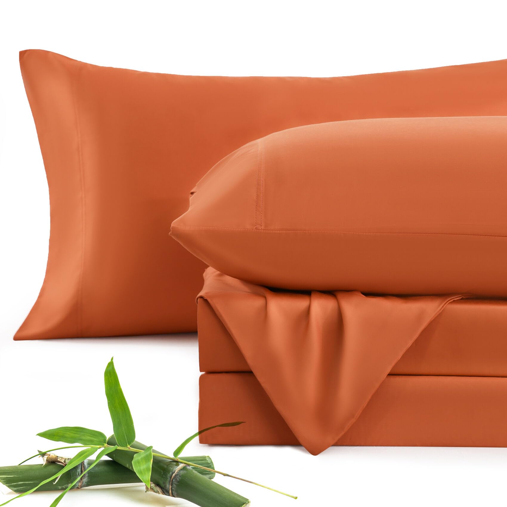 JSD 100% Viscose Derived from Bamboo Sheet Set Queen