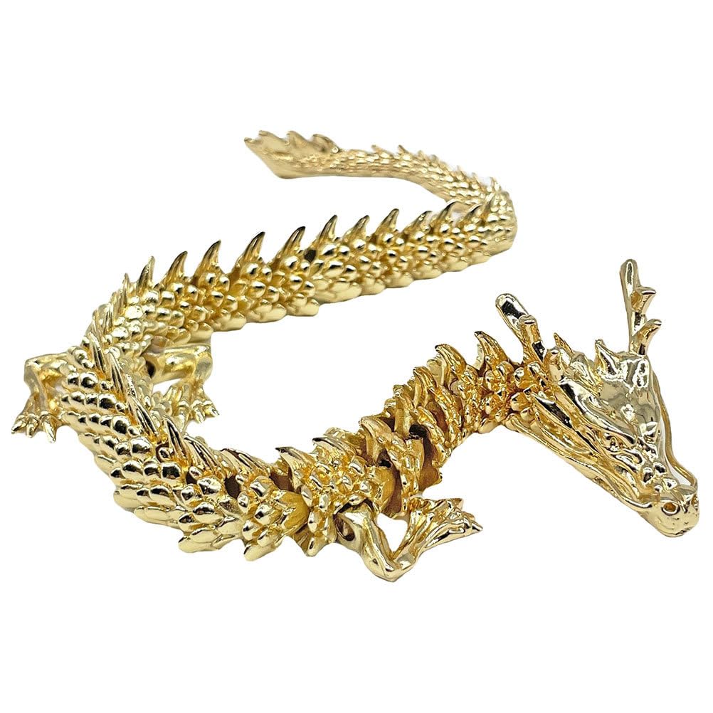 Amazon.co.jp: Abaodam 金龍 風水 置物 中国風水 ミニ龍 銅像