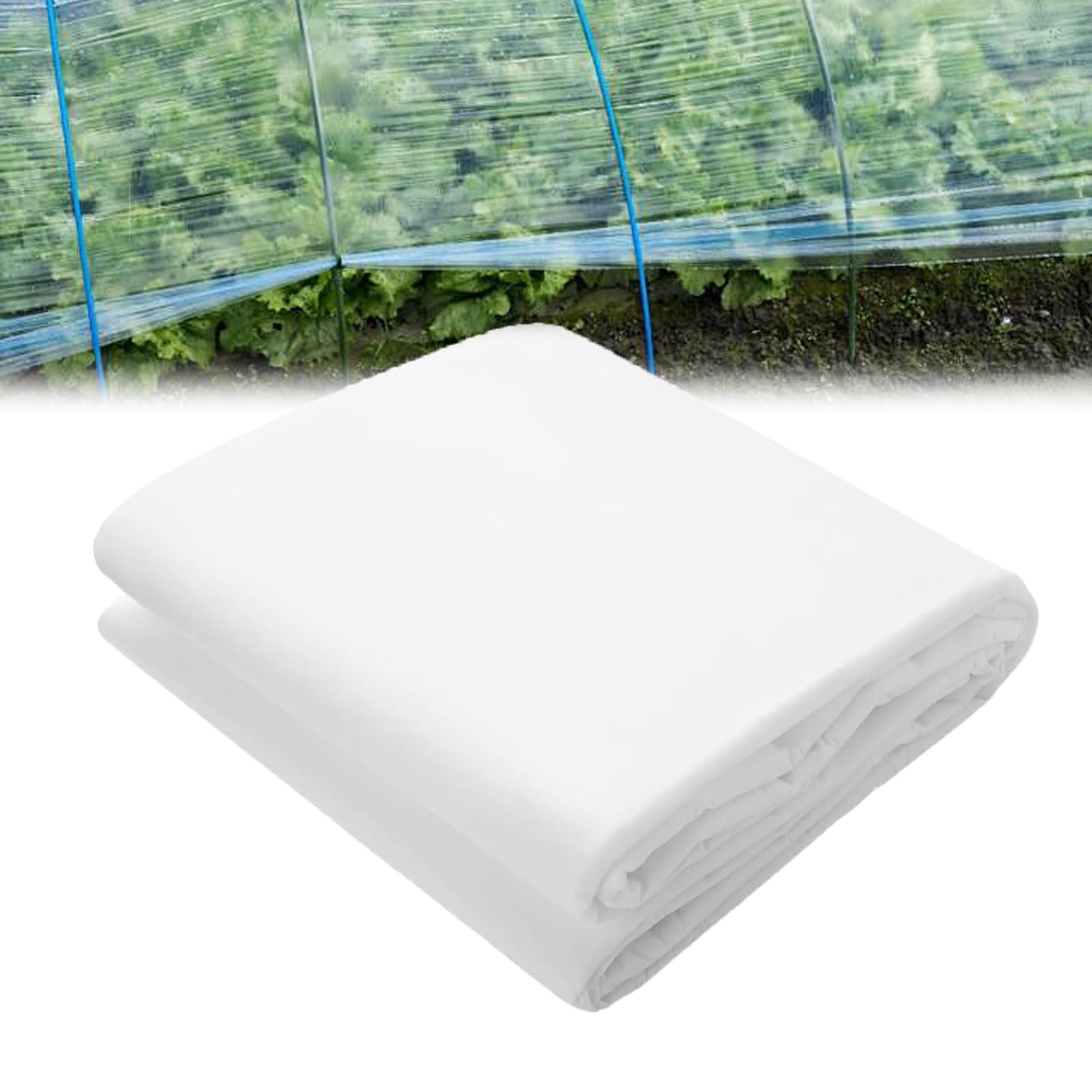 Voile Hivernage Plante Exterieur,3x5m Épaissi D'hivernage,Toile Hivernage Plante Protection Contre Le Gel,Respirant et Chaud,Il Résiste au Gel et à la Glace,Favorisant Ainsi Croissance des Plantes