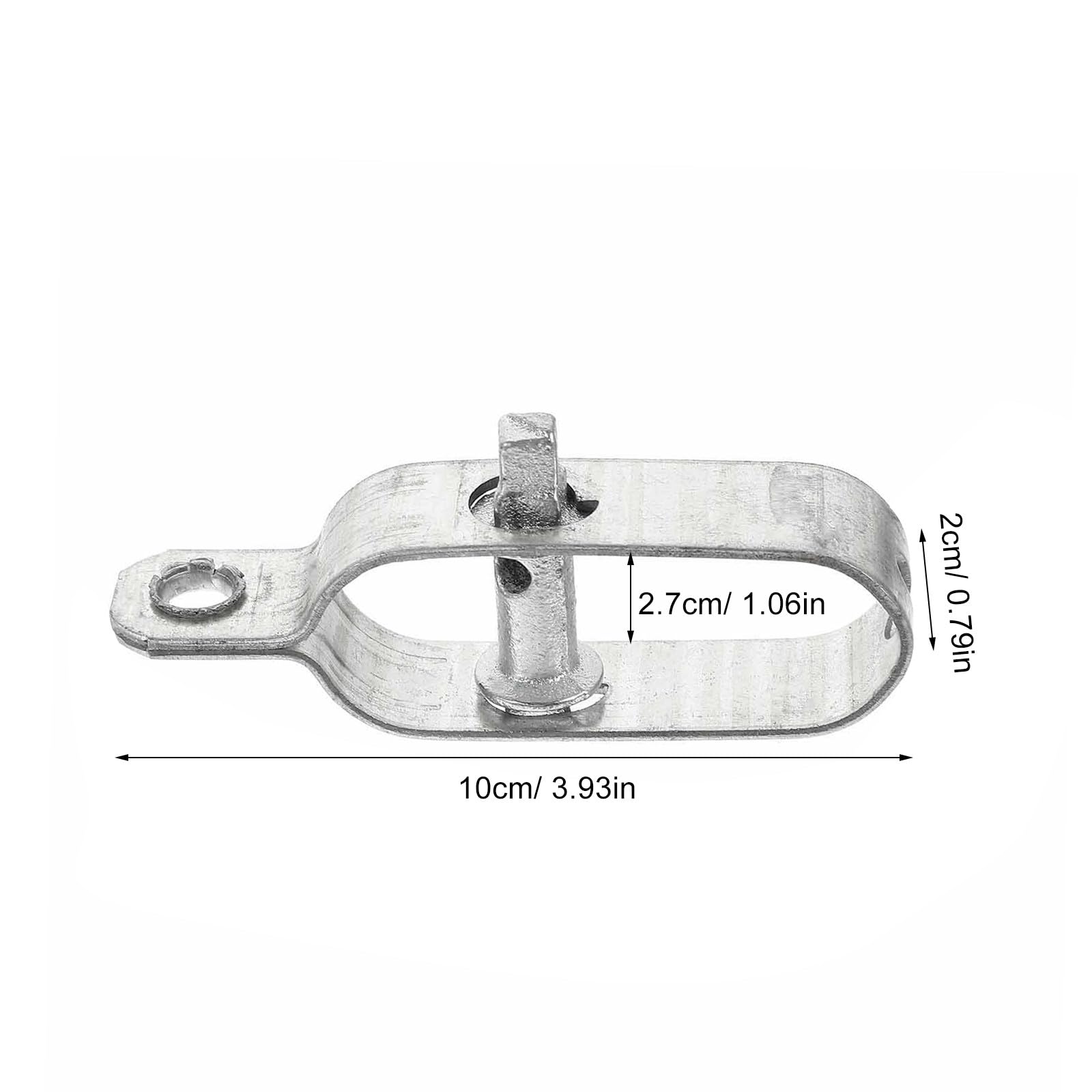 VICASKY Tenditori per Cavi Metallici in Acciaio da Giardino Set da 10 Pezzi, Tenditore per Filo D'acciaio Resistente All'usura, Tensione Cavi Facile da Montare per Recinzioni