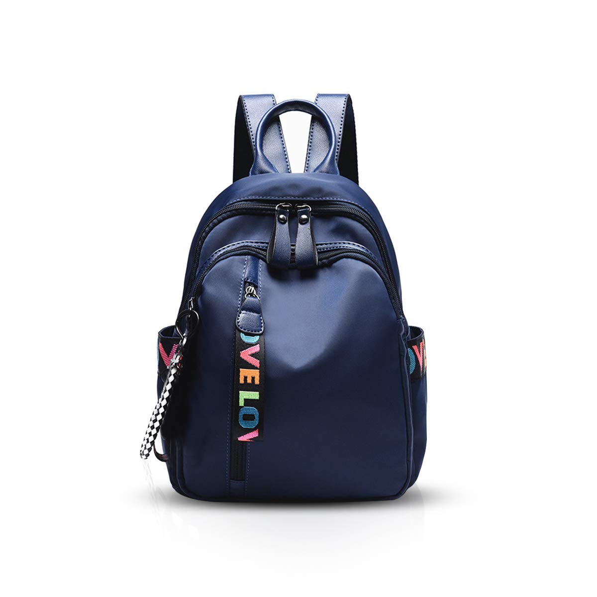 NICOLE&DORIS College Backpack Casual Girl Backpack School Bag Rucksack PU Leather