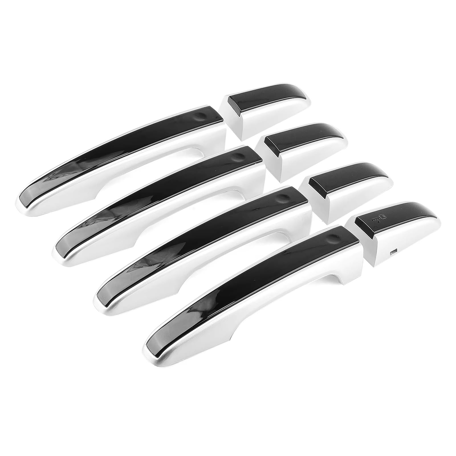 FVOIRSS Outer Door Handle Compatible with Land for Rover for Range for Vogue L405 2013-2021 for Discovery 5 2017-2021 Car Exterior Door Handle Covers Trims