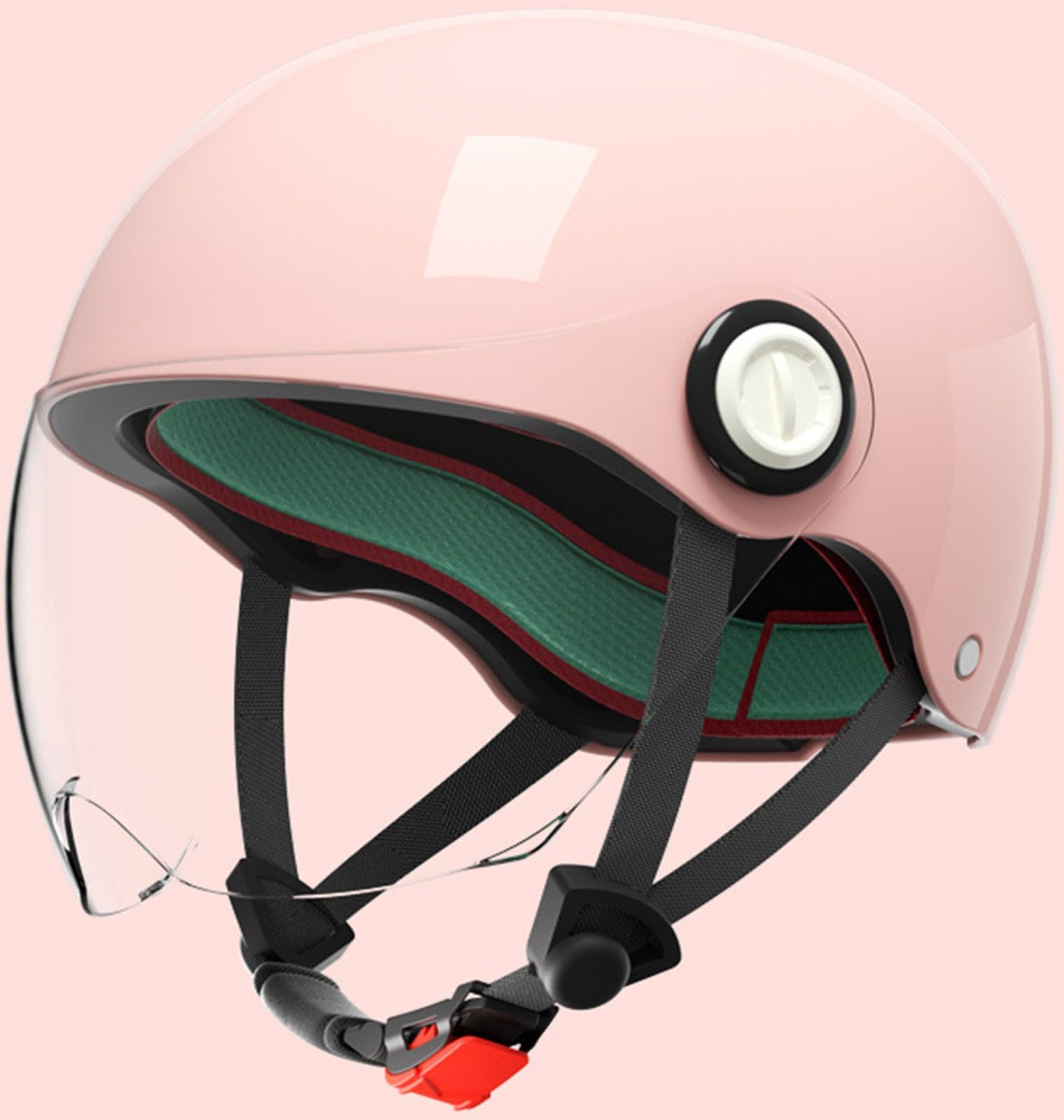 Kinder Motorradhelm Jungen und Mädchen Rollerhelm mit Visier DOT/ECE-Zulassung Mofa Helm Fahrradhelm Schutzhelm für 5 Jahre