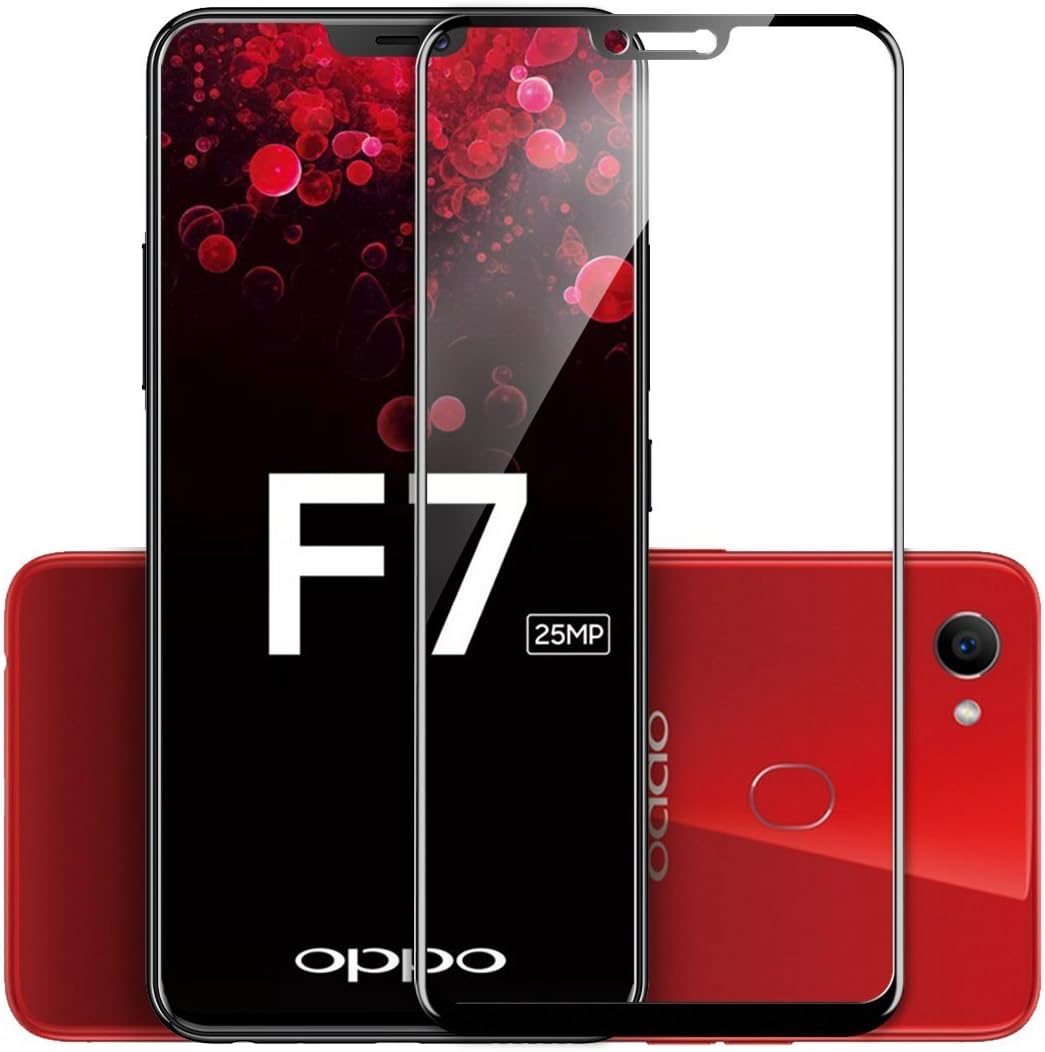 Livincy Oppo F7 5D Tempered Glass with Unbreakable Nano Film Glass Scren Protector for Oppo F7