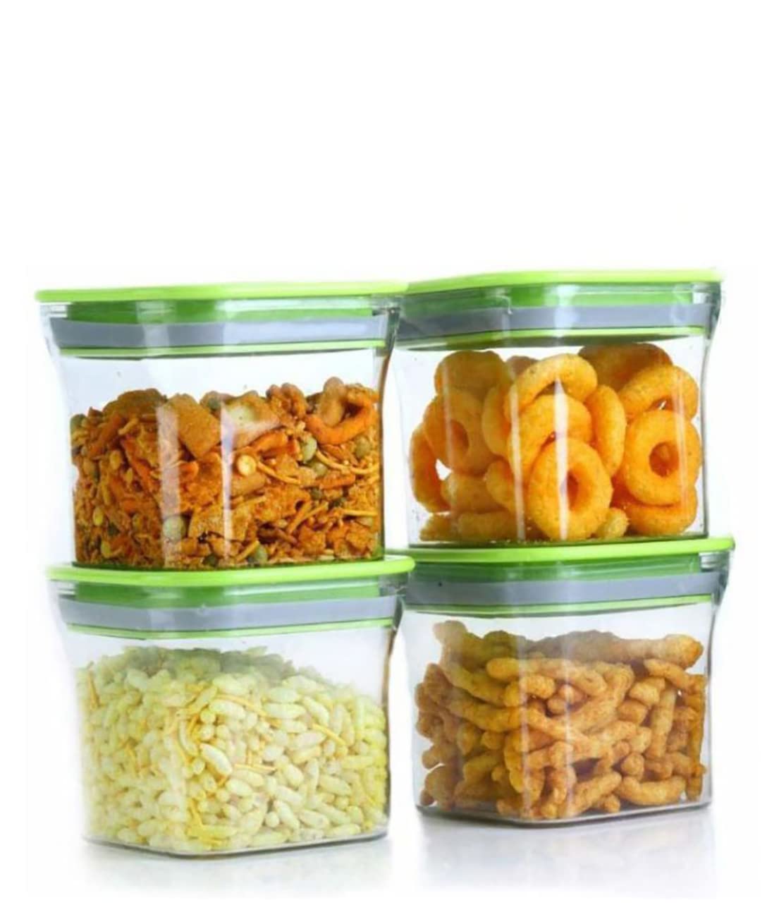 Yellow Kitchen Containers - 2 Pack 1700ml -15