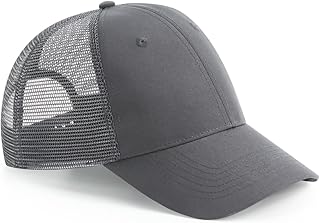 Beechfield B75R Recycled Urbanwear 6 Panel Snapback, Graphite Grey, XS-XL