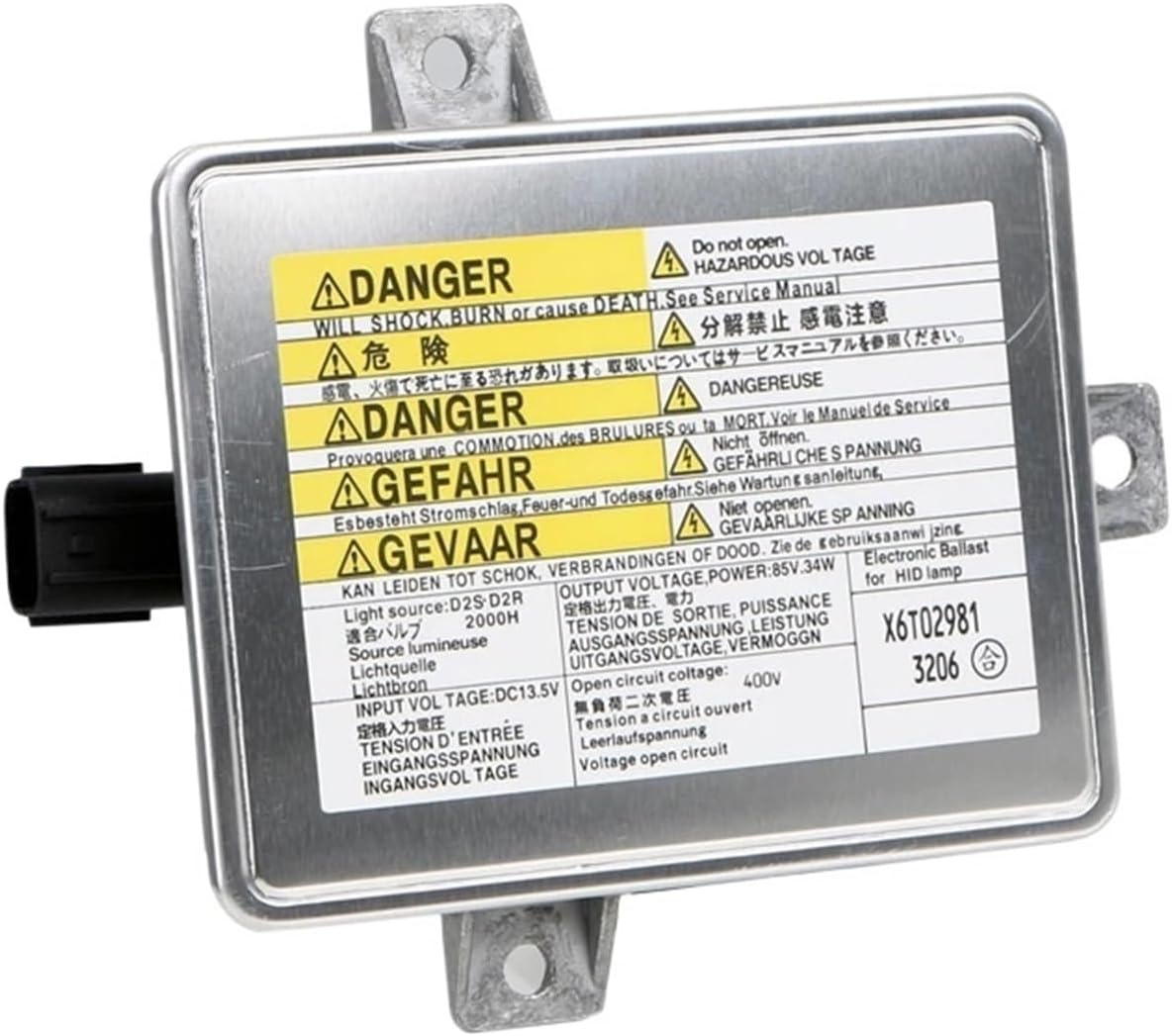 Car Headlight D2R D2S Xenon HID Ballast X6T02971 X6T02981 X6T02993 Compatible with Acura TSX 2004-2005 Compatible with Mazda 3 2004-2005