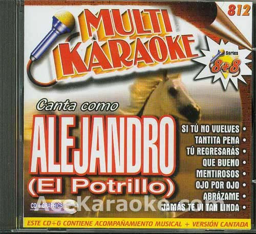OKE-0812 MULTI KARAOKE CDG CANTA COMO ALEJANDRO (EL POTRILLO)-image-7