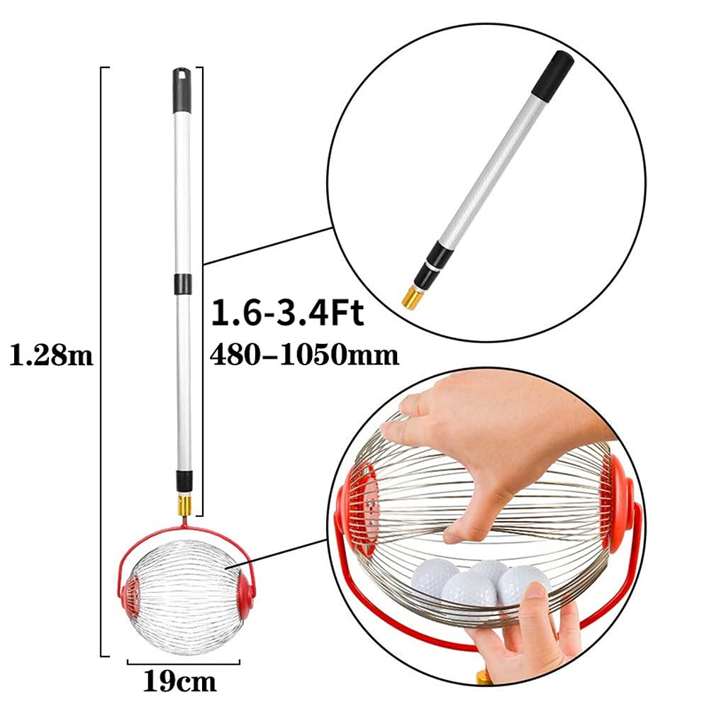 Ramasse Noix Avec Manche Mécanique - Outil Cueillettes Jardin