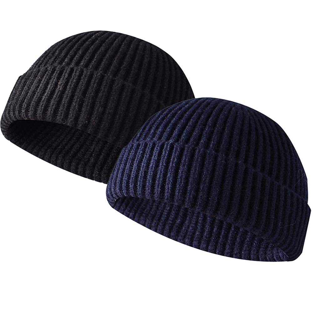 JFAN Miki Hat Swag in Maglia Retro Trawler Invernale Beanie Hat Cappellino da Baseball Unisex Cappello a Maglia Moda