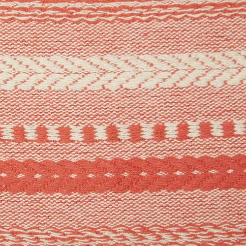 Image of THE HOME TALK Premium Cotton 4-6 Seater Table Runner -14x72 Inches-Orange|Elegant Dining|Handcrafted Quality|Stylish Console Decor for Dining Table, Parties, Events