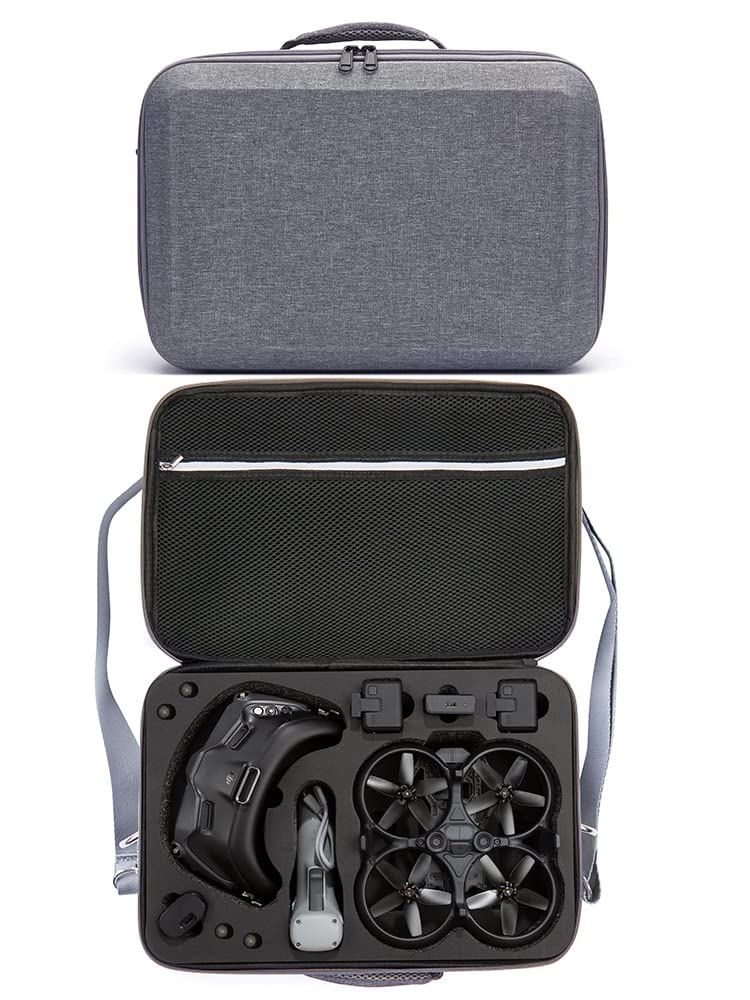 ZYTSHOP Carrying Hard Case Compatible with DJI Avata Pro-View Combo(DJI Goggles 2), Waterpoof Shoulder Bag Compatible with Avata Mini FPV Drone Carrying Case, DJI Avata Pro Accessories [Case Only]