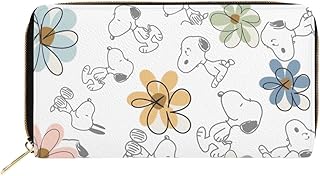 スヌーピー 財布 長財布 メンズ 小銭入れ 多機能 大容量 革 ラウンドファスナー セパレート型 ビジネス スタイリッシュ カード収納 レディース財布 防水 お札入れ 紳士 カード収納 防水 大容量