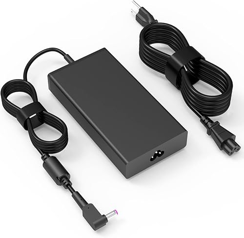 Cargador para portátil de 135 W compatible con Acer Nitro 5 AN515-51 AN515-52 AN515-53 AN517-51 ADP-135KB T N18C3 N18C4