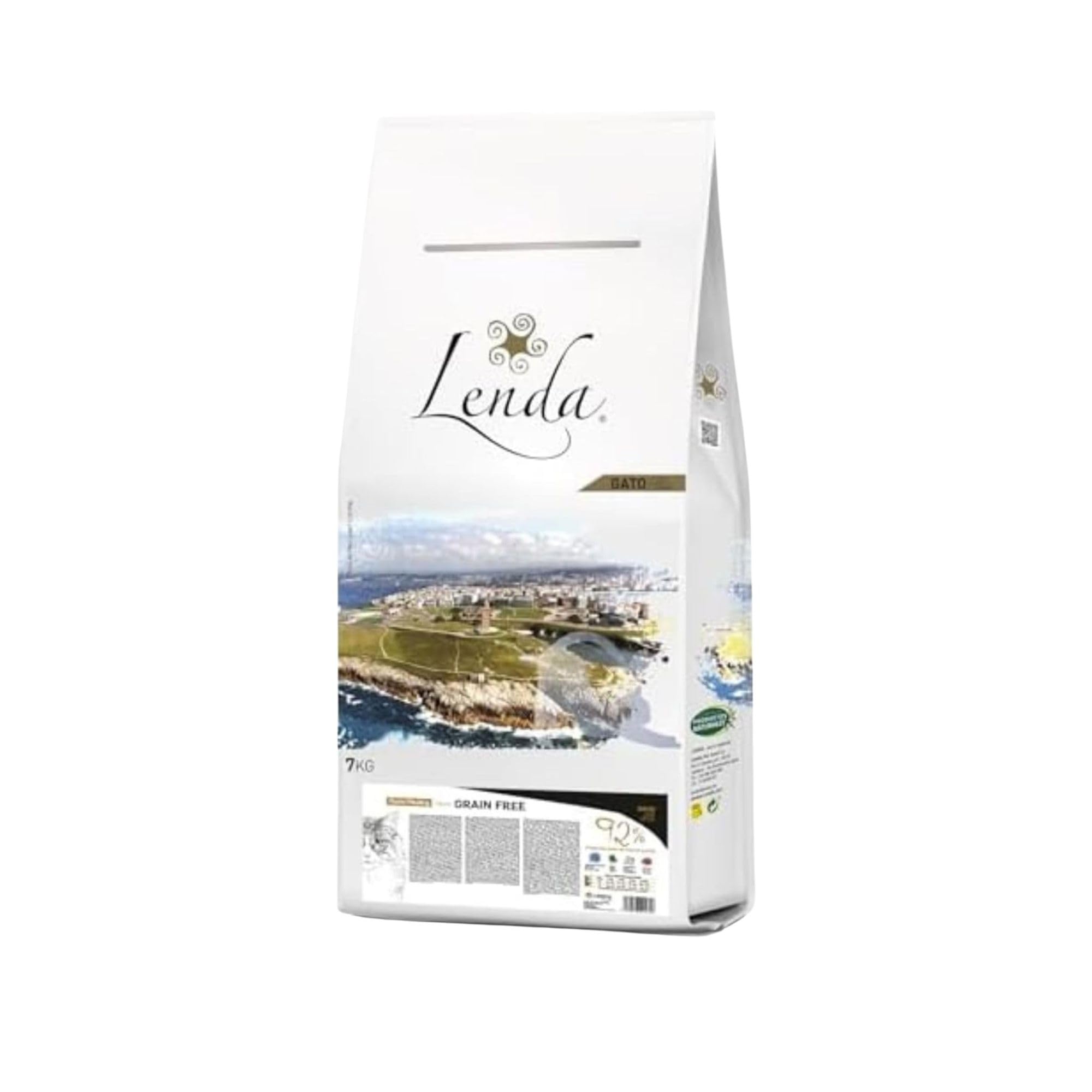 Lenda Kot Adult Drób Grain Free 7 kg – Bezzbożowa karma sucha dla dorosłych kotów wszystkich ras – Omega-3 i Omega-6 – 1 szt.