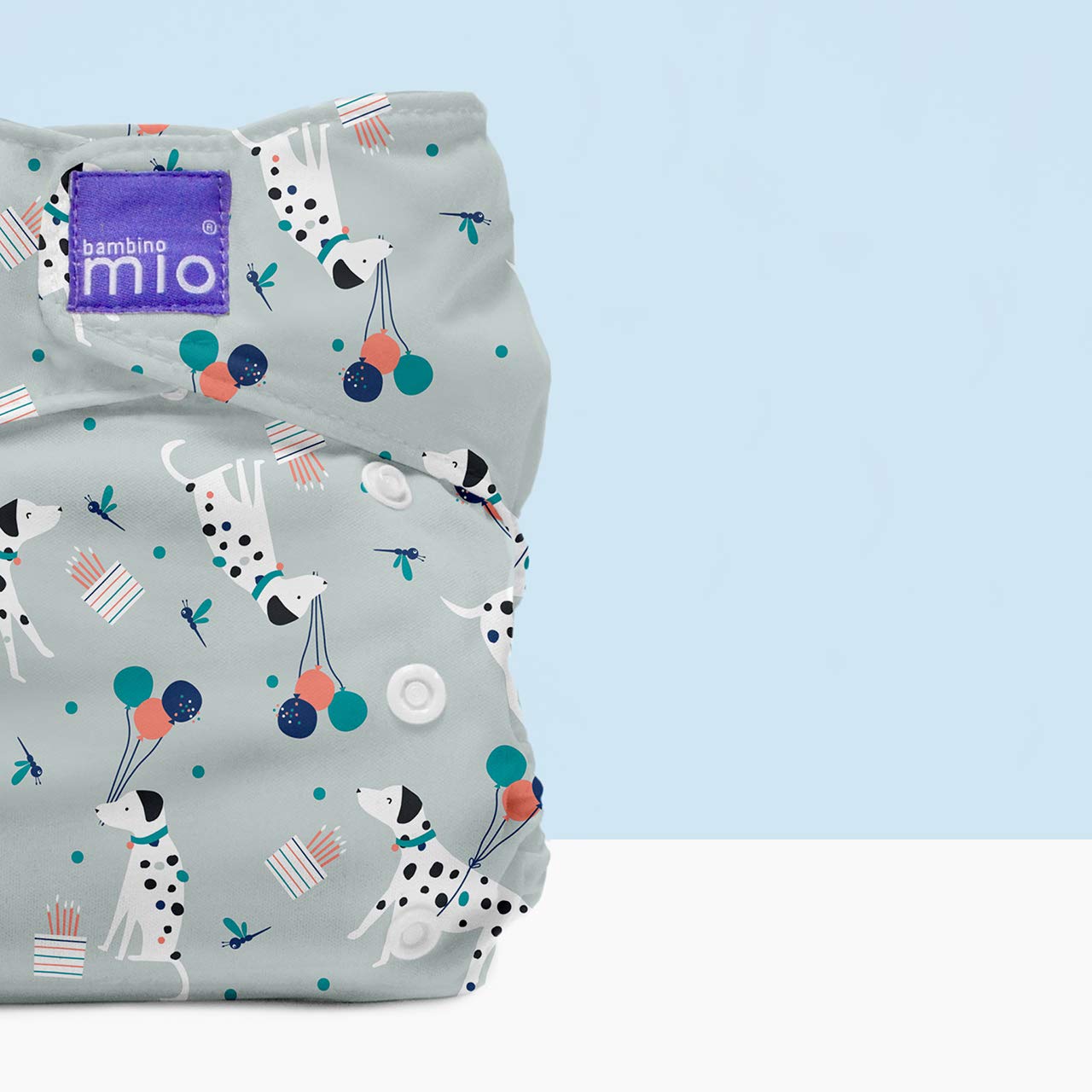 Bambino Mio NKSOX PET2, Miosolo Set Di Pannolini Lavabili, Cuccioli In Festa - 1500 g