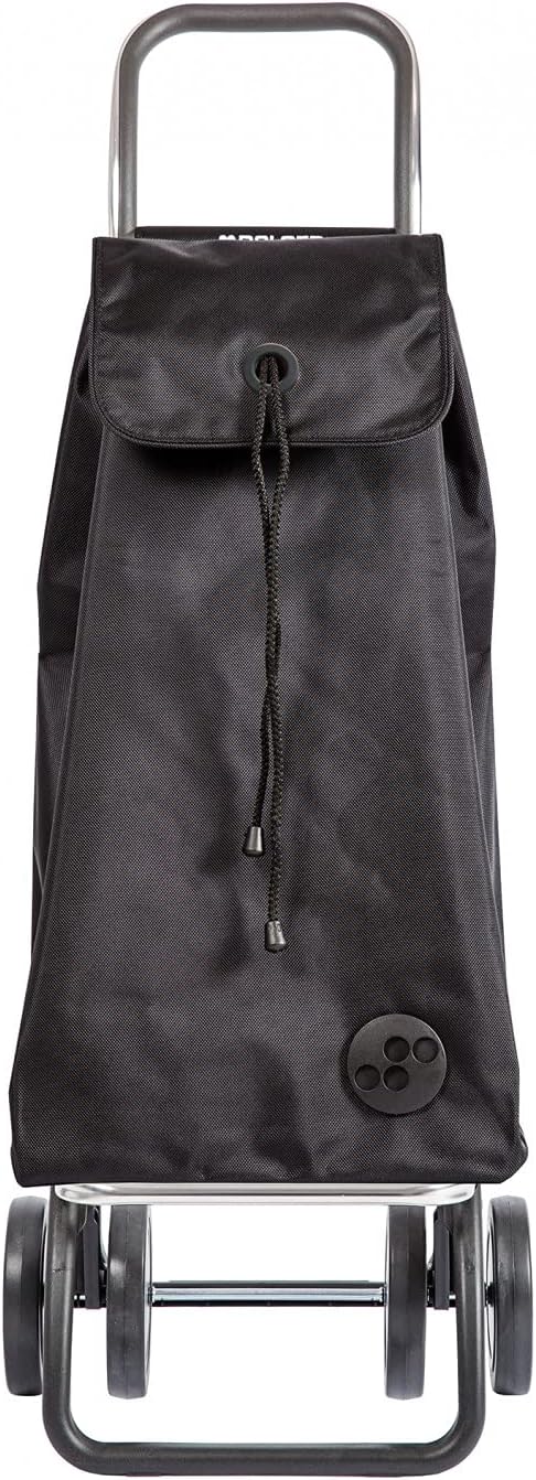 I-Max MF 4 Wheel Foldable Shopping Trolley - Black