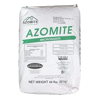 Garden Smart Wholesale Bulk Azomite Micronized Organic Trace Rock Dust Natural Mineral Soluble Powder Fertilizer 44 pounds